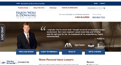 Desktop Screenshot of hardywolf.com