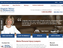 Tablet Screenshot of hardywolf.com